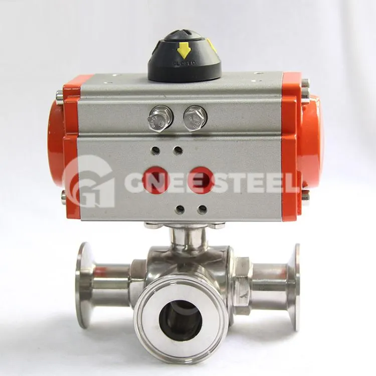3-Way Sanitary Ball Valve