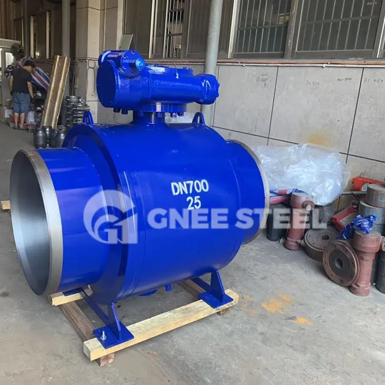 Supape cu bilă montate pe trunion API 6D