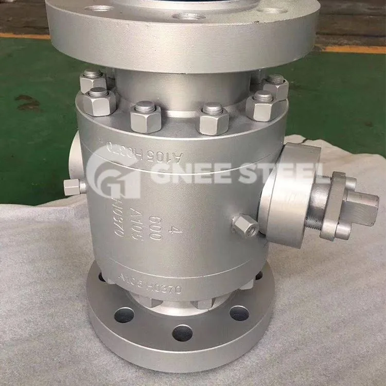 Supapă cu bilă din oțel forjat API