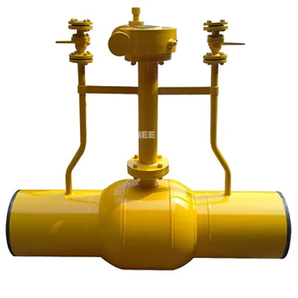 Îngropat supapă de bilă sudată complet