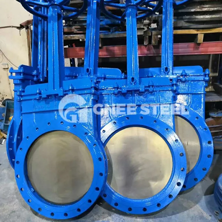 Supapă cuțit din fontă