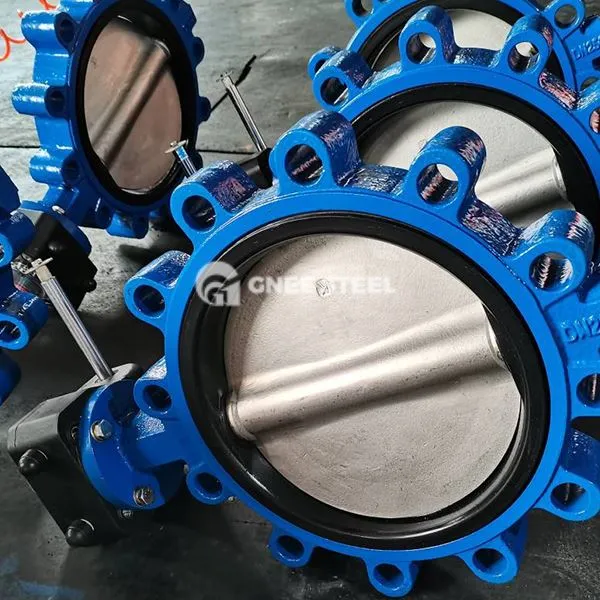 Valve de fluturi din fontă din fontă