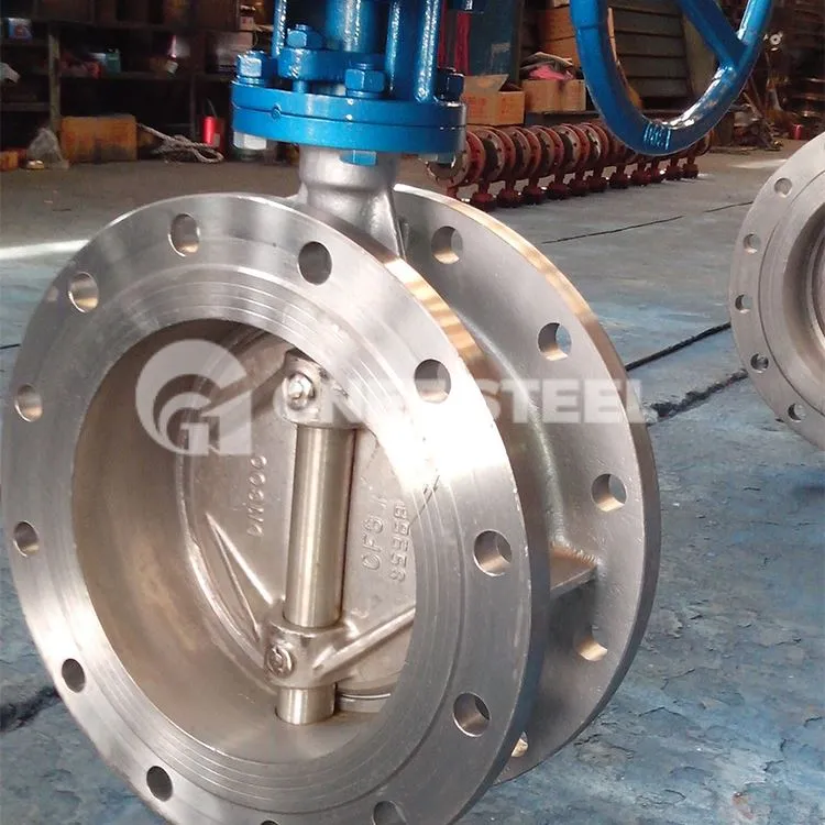 Supapă tip fluture din oțel turnat