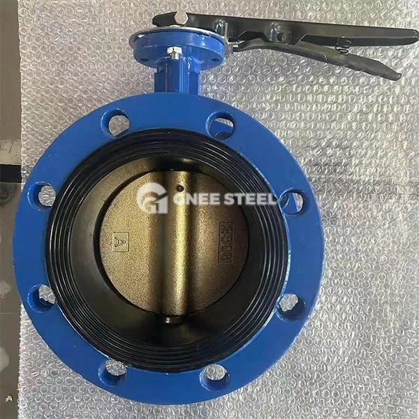 Supape cu fluturi cu flanșă dublă