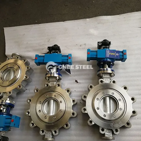 Supape de fluturi din oțel duplex