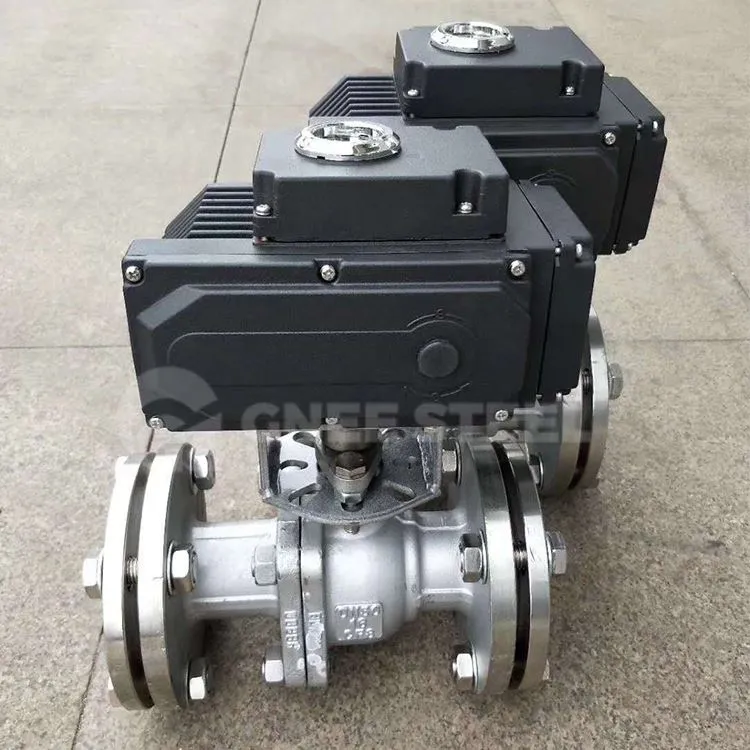 Supapă cu bilă acționată electric