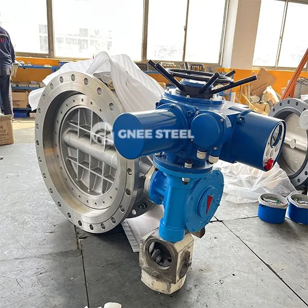 Valvele de fluturi cu triplă triplă electrică