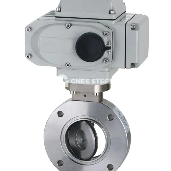 Supapă de fluture electric cu vid