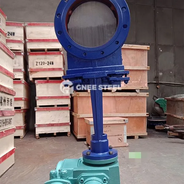 Valva cu cuțit electric de placă