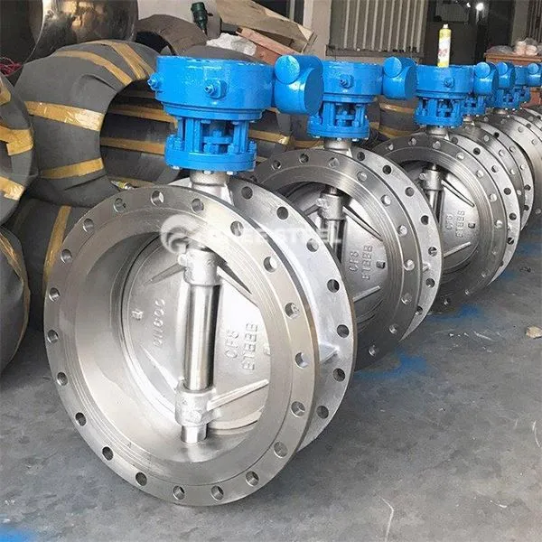 Valvele cu fluturi cu triplu offset cu flanșă