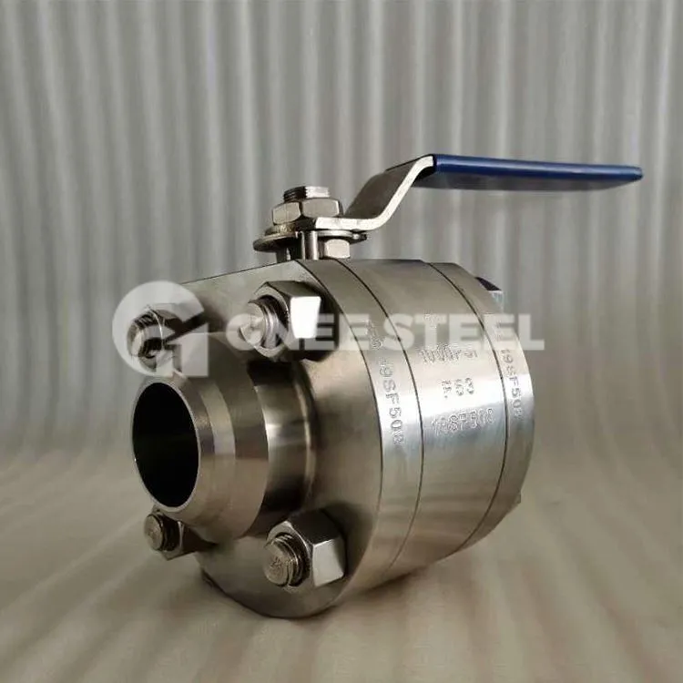 Supapă cu bilă din oțel forjat