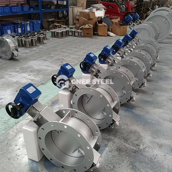 Supape de fluturi la temperatură ridicată