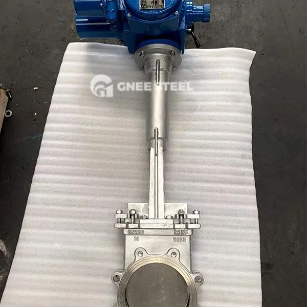 Valva cu cuțit de temperatură ridicată