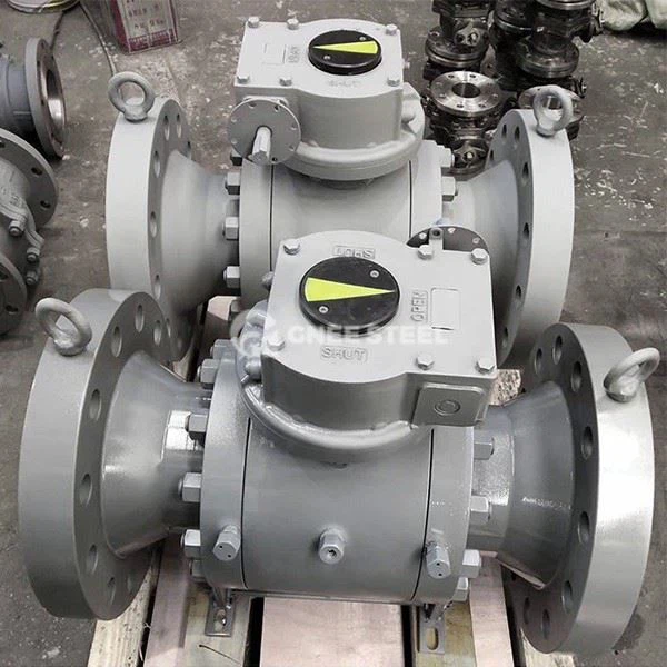 Metal Seated Trunnion Ball Valve
