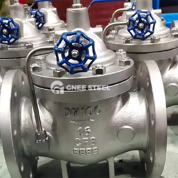 Supapă cu bilă de control la distanță