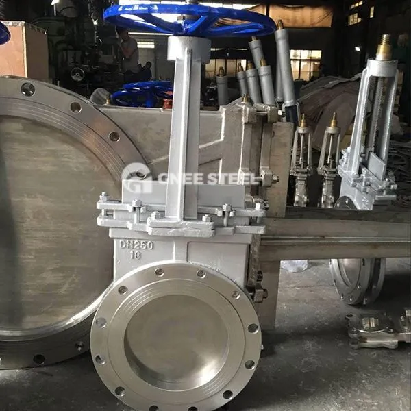 Supapă de poartă de cuțit rezistentă