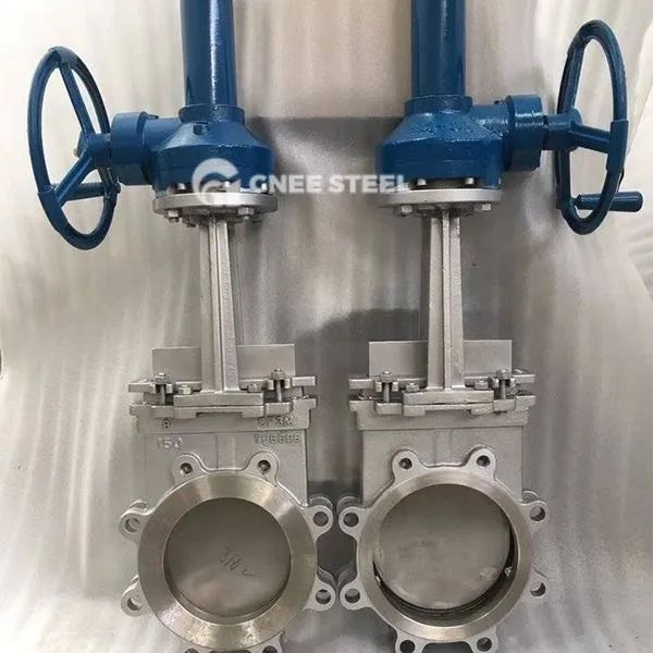 Supapă cu cuțit așezată rezistentă