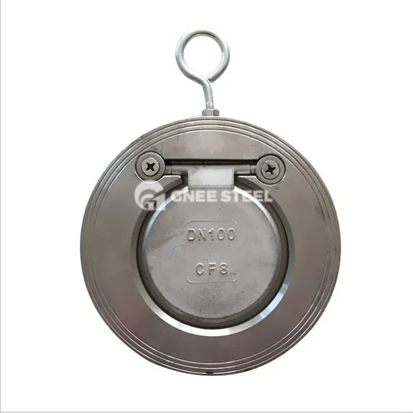 Supapă de verificare a placajului cu o singură placă