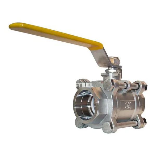 Supapă cu bilă de sudură