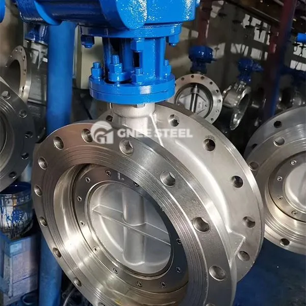 Supapă de fluture rezistentă din oțel inoxidabil