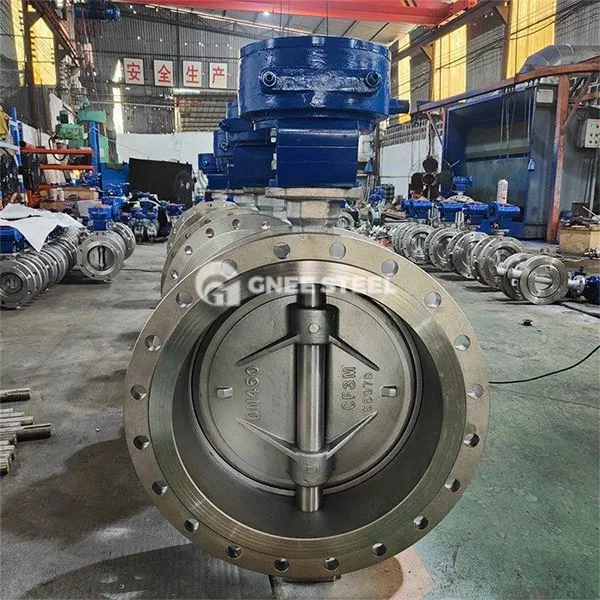 Valve de fluturi cu triplă-offset