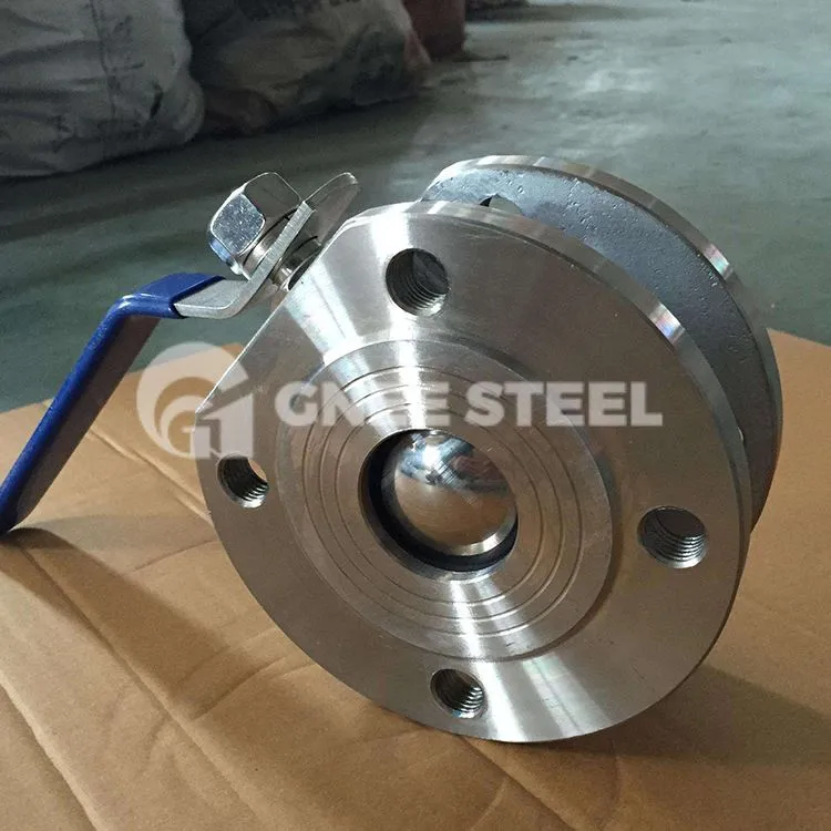 Supapă cu bilă plutitoare tip wafer